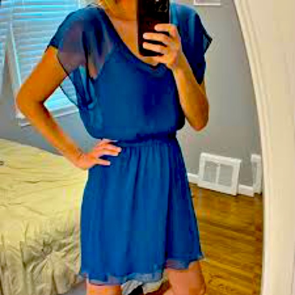 Express Sheer Minidress XS